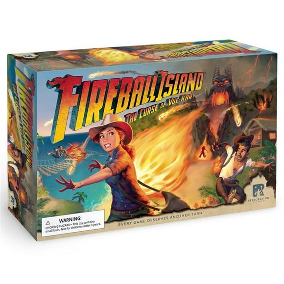 Restoration Games REO9100 Fireball Island the Curse of Vul-Kar Board Game
