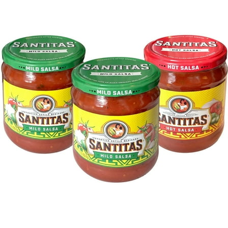 Santitas Salsa Variety Pack, 15.5 Ounce (Pack of 3)