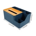 thumbnail image 3 of Decorative Tissue Box Holder for Desktop and Coffee Table, Storage Organizer for Bedroom and Office Use, 3 of 6