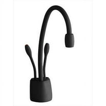 Indulge Contemporary Matte Black Instant Hot-Cool Water Dispenser-Faucet Only