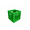 Green, variant on Mini Storage Crate, Green, 3.15 x 3.15-Inch