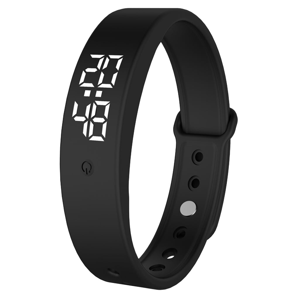 Black wristband watch deals