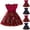 Red, variant on ATOGUTA Girls' Special Occasion Dresses Tulle Party Birthday Poster Formal Fancy Flower Princess Dresses Size 9M-5T, Navy
