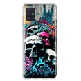 thumbnail image 1 of MUNDAZE Samsung Galaxy A31 Shockproof Clear Hybrid Protective Phone Case Skulls Graffiti Painting Art Cover, 1 of 5