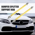 thumbnail image 2 of Unique Bargains 1pair 150mm 5.91' Splitter Support Rods Adjustable Front Bumper Lip Splitter Strut Rod Tie Bars for Car Gold Tone, 2 of 6