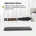 thumbnail image 5 of Lightsaber Sword Acrylic Stand LightSaber Sword Display Holder Rack for Display the on the Desktop, 5 of 8