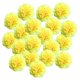 thumbnail image 1 of 20 Piezas 6.5 Cm Cabezales De Azalea Artificial Para Boda Pinza De cabellero Ramo De Ramillete Manualidades De Decoración De Br amarillo Yotijar Cabeza de flor, 1 of 10