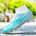 thumbnail image 3 of Zapatos de fútbol para hombre, botas transpirables de alta calidad, ultraligeras, para entrenamiento, envío directo, 3 of 5
