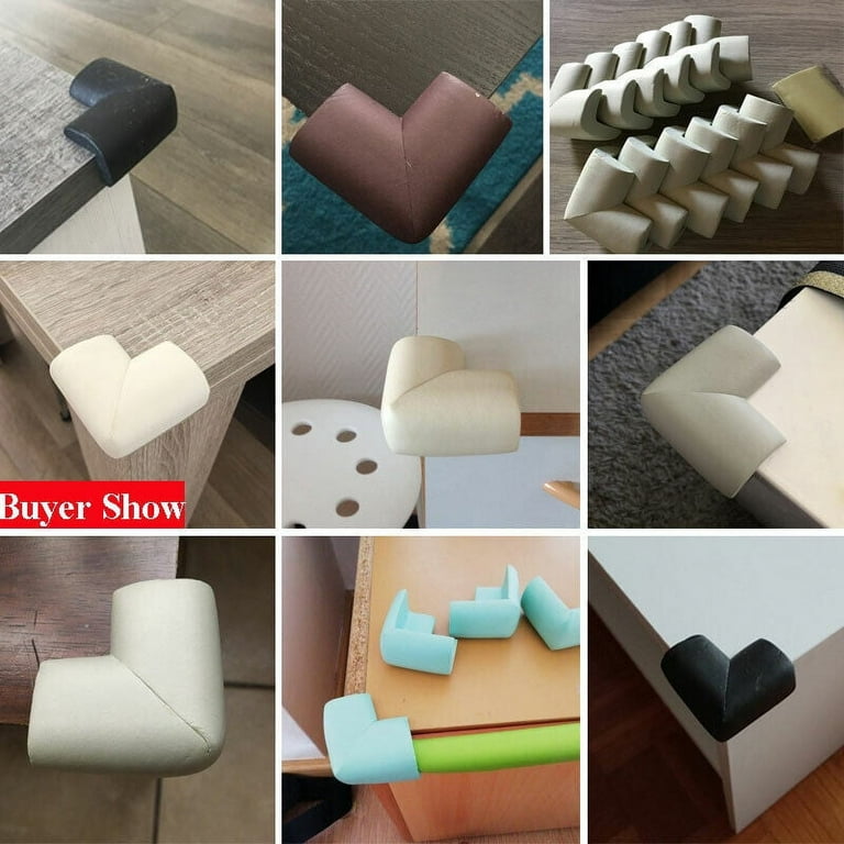 4/12Pcs Baby Soft Silicone Table Corner Furniture Protector Guard