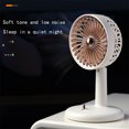 thumbnail image 6 of Fans on Clearance ASXITE Fans that Blow Cold,Desk Fan,Rechargeable Usb Fan,Portable In A Straight,Two Speed Wind Speed,Desktop Fan,Regolabile Angle Up And Down Sway, 6 of 6