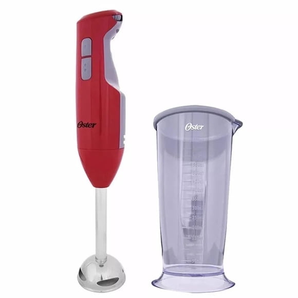 Batidora de inmersión ROJA Oster PIE METÁLICO FPSTHB2610R0/13