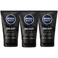 thumbnail image 1 of Limpiador facial Nivea Men Deep Cleanser para barba y rostro, 1 of 6