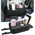 thumbnail image 2 of Car Cup Holder  Back Seat Cup Holder for Car  PU Leather Couch Sofa Bed Cup Holder Expander Tray  Boat Tray  Organizer for Trucks  Minivans  SUVs  RVs  Vehicles  Holds Drinks  Remote  Sna, 2 of 2