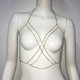 thumbnail image 1 of Cadena para el cuerpo Cadenas para sujetador de bikini con diamantes de imitación Disfraces de verano Joyería corporal para mujeres y niñas (plata), 1 of 5