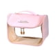 thumbnail image 3 of Bolsas de maquillaje transparentes, organizador de maquillaje, neceser de viaje, neceser transparente para artículos de tocador , Rosado, 3 of 6