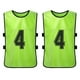 thumbnail image 3 of Chaleco 6PCS Kid's Football Pinnies Jerseys de fútbol de secado rápido Deportes juveniles Scrimmage Tomshoo Chaleco, 3 of 7