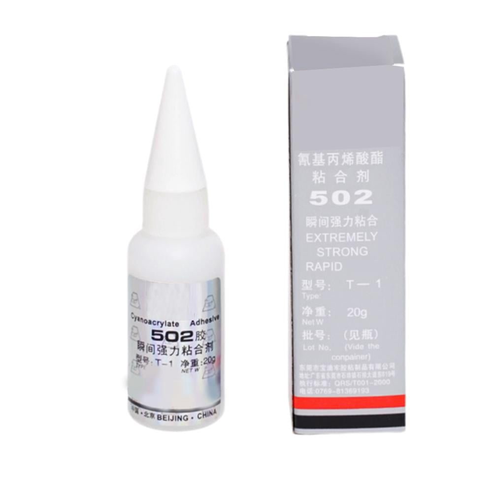 Super Colla Cianoacrilica 502 – Adesivo A Presa Immediata 70ml – Riparazione Rapida
