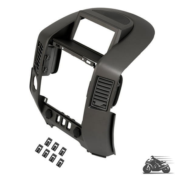 For Nissan Titan Armada 2004-2015 Dash Center Console Radio Panel AC Bezel