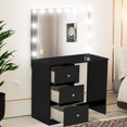 thumbnail image 4 of Boahaus Amelia Vanity Desk (Black), 4 of 5