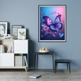 thumbnail image 7 of Diamond Art Kit for Adults, Vibrant Butterfly Blossoms Sky Diamond Painting for Adults Beginners, DIY Diamond Art Painting Kits, 5D Diamond Painting Crafts for Home Decor 12x16 Frameless, 7 of 7