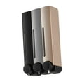 thumbnail image 5 of Baoblaze Manual Soap Dispenser Wall Mounted Large Capacity Three Head for RV Washroom Black Gold, 5 of 8