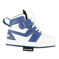 thumbnail image 4 of Guardoinrt Housse de Tête de Club de Golf Mode en Cuir PU Forme de Espadrilles Putter Housse de Tête Bleu Blanc, 4 of 9