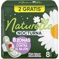 thumbnail image 1 of Toallas Femeninas Naturella Nocturna Flujo Super Abundante 8 pzas, 1 of 5