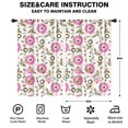thumbnail image 2 of Blackout Kids Curtains,Pioneer Flower Floral Print Pattern Childrens Insulated Curtains Set Of 2,Bedroom Essentials,Toddler Room Decor 52"x84", 2 of 5