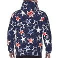 thumbnail image 7 of Salouo Watercolor Stars Pattern Men's Fall Hoodie Sweatshirt,Sport Hoodie with Pockets for Men Pullover Casual Hooded Sweatshirt-Small, 7 of 7