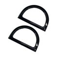 thumbnail image 1 of mmirethe 2Pcs Women Purse Handles Belt Replacement Handmade DIY for Tote Purse Making black D shape 1Set, 1 of 6