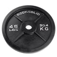thumbnail image 2 of Body Solid - 175 lb Olympic Plates Weight Set, 2 of 6
