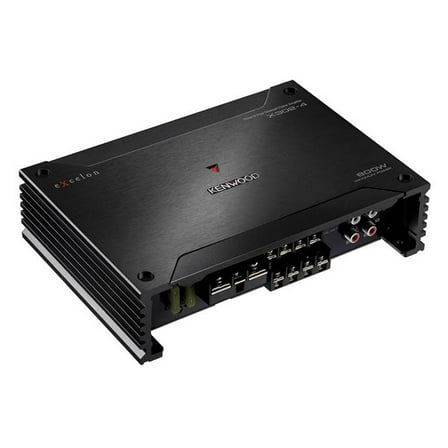 Restored Kenwood X Series X302-4 Class D Mono 4 Channel Power Amplifier, 600W Max (Refurbished)