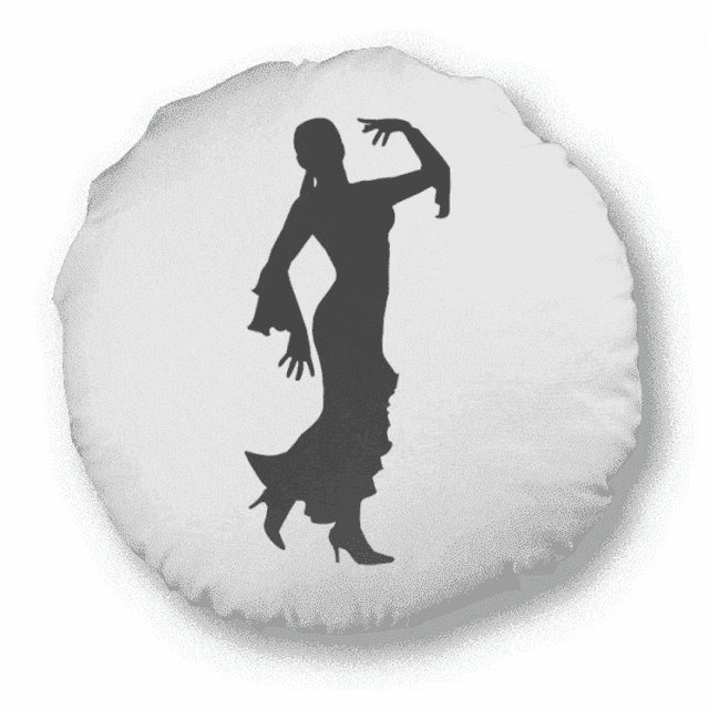 Danseur de Performance Dance Art Folklorique Coussin de Décoration à la Maison Coussin