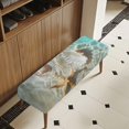 thumbnail image 3 of XYZCANDO Wear Resistant Bench Covers, Starfish Polyester Spandex Elastic Long Bench Slipcover for Dining Room Living Room, 3 of 9