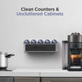 thumbnail image 2 of Galvanox Wall Mount Organizer Designed for Nespresso Vertuo Pod Holder, Modern Acrylic Shelf (Holds 5 Pods & Box), 2 of 9