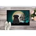 thumbnail image 2 of Carolines Treasures BB2196MAT Halloween Scary Pug Black Indoor or Outdoor Mat, 18 x 0.25 x 27 in., 2 of 2