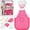 Pink, variant on Kids Cooking Set, 11 Pcs Chef Role Play Kit for Girls Ages 3-6, Includes Apron, Chef Hat, Oven Mitt, Utensils & Baking Tools, Birthday & Festival Gift, Blue