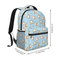 thumbnail image 3 of KLL Corgi Dog 1 Print Casual Backpack for Men Women,Travel Casual Backpack Outdoor Activities Bag Daypack for Travel Hiking Shopping Daily, 3 of 5