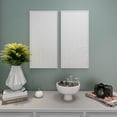 thumbnail image 2 of Gild Design House Saanvi Metal Wall Decor, White, Set of 2, 2 of 6