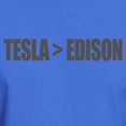 thumbnail image 3 of CafePress - Tesla Edison T Shirt - Men's Classic Graphic Cotton T-Shirt, 3 of 4