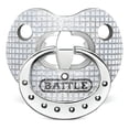 thumbnail image 1 of Protector bucal deportivo Oxygen Diamond Binky Battle máxima transpirabilidad, funciona con aparatos ortopédicos y no requiere ebullición unitalla sin sabor color Diamante Plateado, 1 of 5