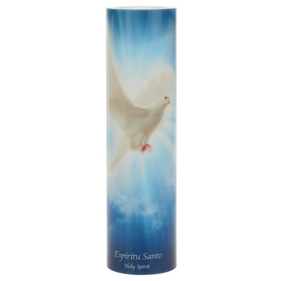 La Collection des Saints Bougie de Prière Vacillante Réaliste avec Minuterie, Décoration Religieuse pour la Maison, Idées Cadeaux pour Amis et Famille