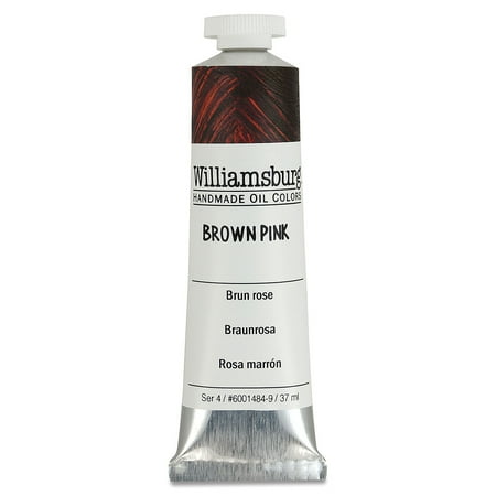 UPC: 0877463000072 | (Price/TU)Williamsburg 6001484-9 Handmade Oil Paint 37ml Brown Pink