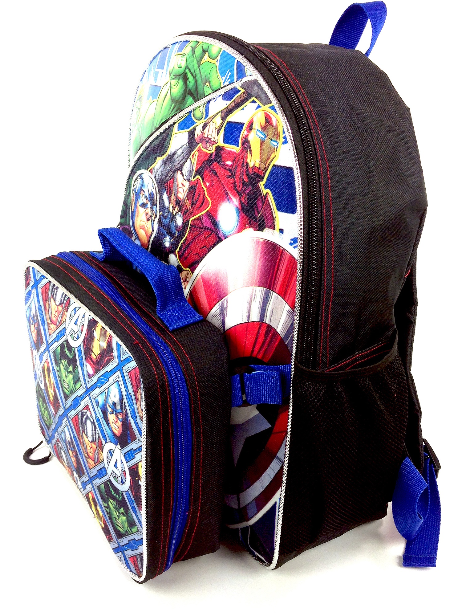 Marvel Avengers 16" Backpacks with Lunch Kit - image 3 of 3