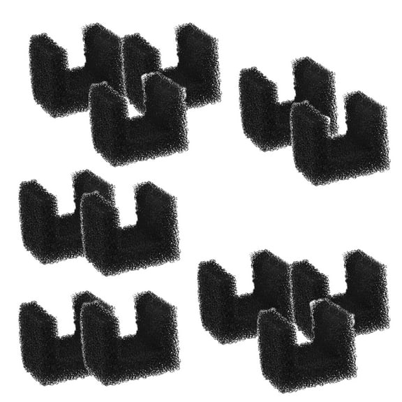 Genligt 12 Pack Sponges Foam Filters, for 140oz/64oz Viva Cat Water Fountain Filters, Automatic Pet Fountain Filter Replacement