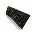 thumbnail image 1 of Adesso SlimTouch 120 - 3-Color Illuminated Compact Multimedia Keyboard, 1 of 9