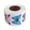 White, variant on Watercolor Butterfly Sticker Roll, Die-Cut Decorative Self-Adhesive Paper Labels, Cute Craft Stickers for Scrapbook Journal Envelope Gift Sealing Party Decor