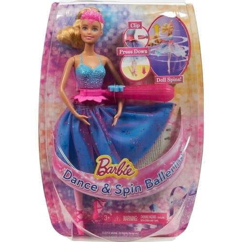 Barbie dance and best sale spin ballerina doll