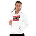 thumbnail image 4 of Sprawl and Brawl Muay Thai Fight Unisex Plus Fleece Graphic Hoodie Brisco Brands 3X, 4 of 5