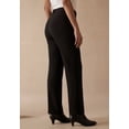 thumbnail image 3 of Jessica London Women's Plus Size Bi-Stretch Straight Leg Pant, 3 of 3